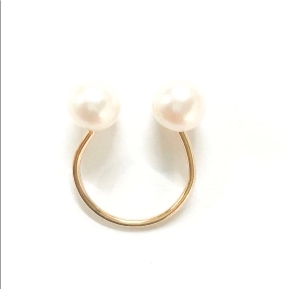 Erth cultured pearl ring